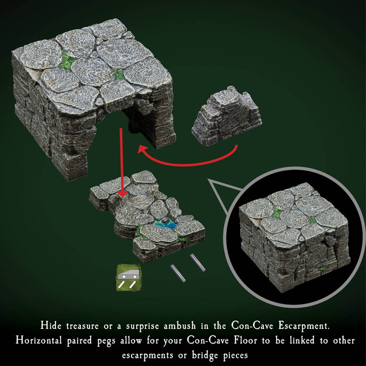 Escarpments - Con-Cave Builder (Unpainted)