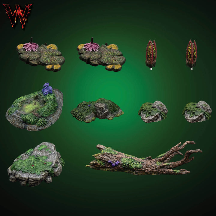 Swamp Skirmish Dressing (Painted)