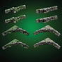 Trifecta Ledges - Basic Builder Escarpment Companion Pack (Unpainted)