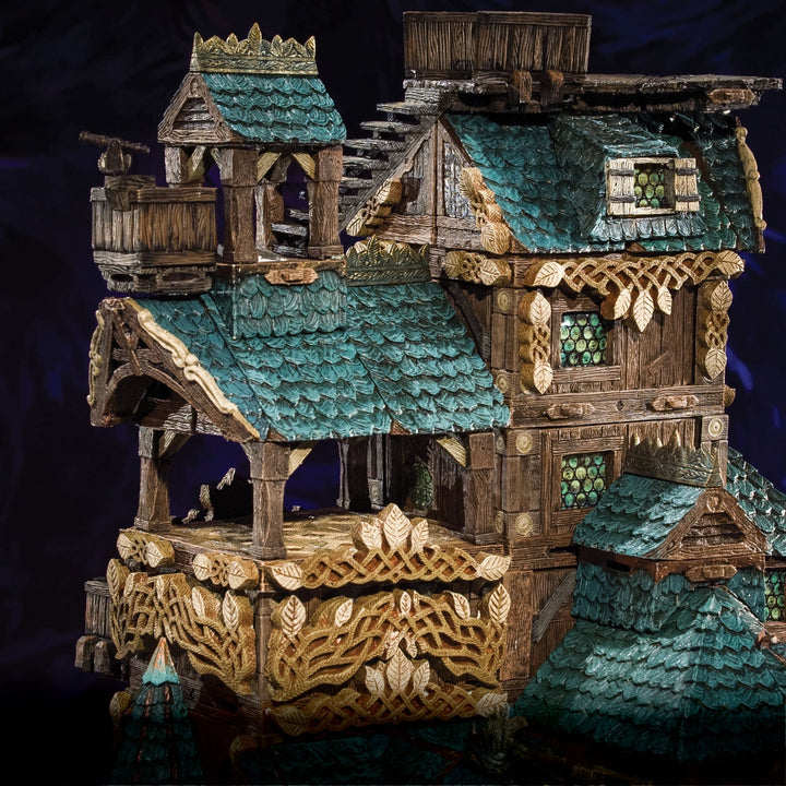 Rustic Wood - Grand Promenade Parquet Floor (Painted)