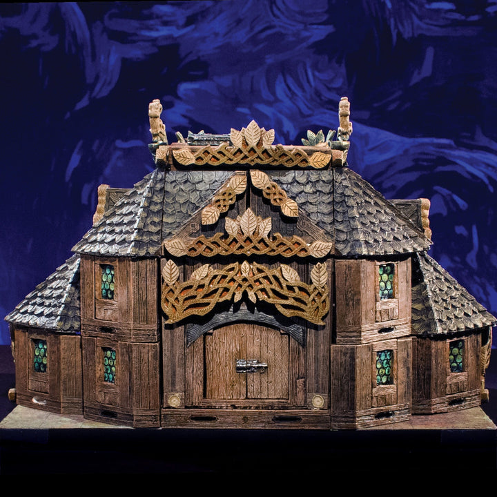 Rustic Wood - Diagonal Walls (Unpainted)