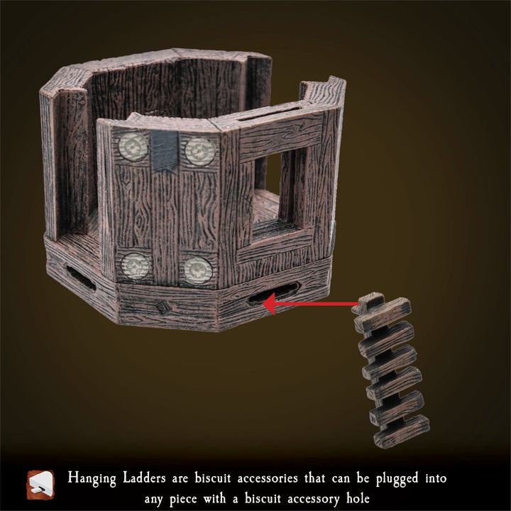 Rustic Wood - Dangle Room Pack (Painted)