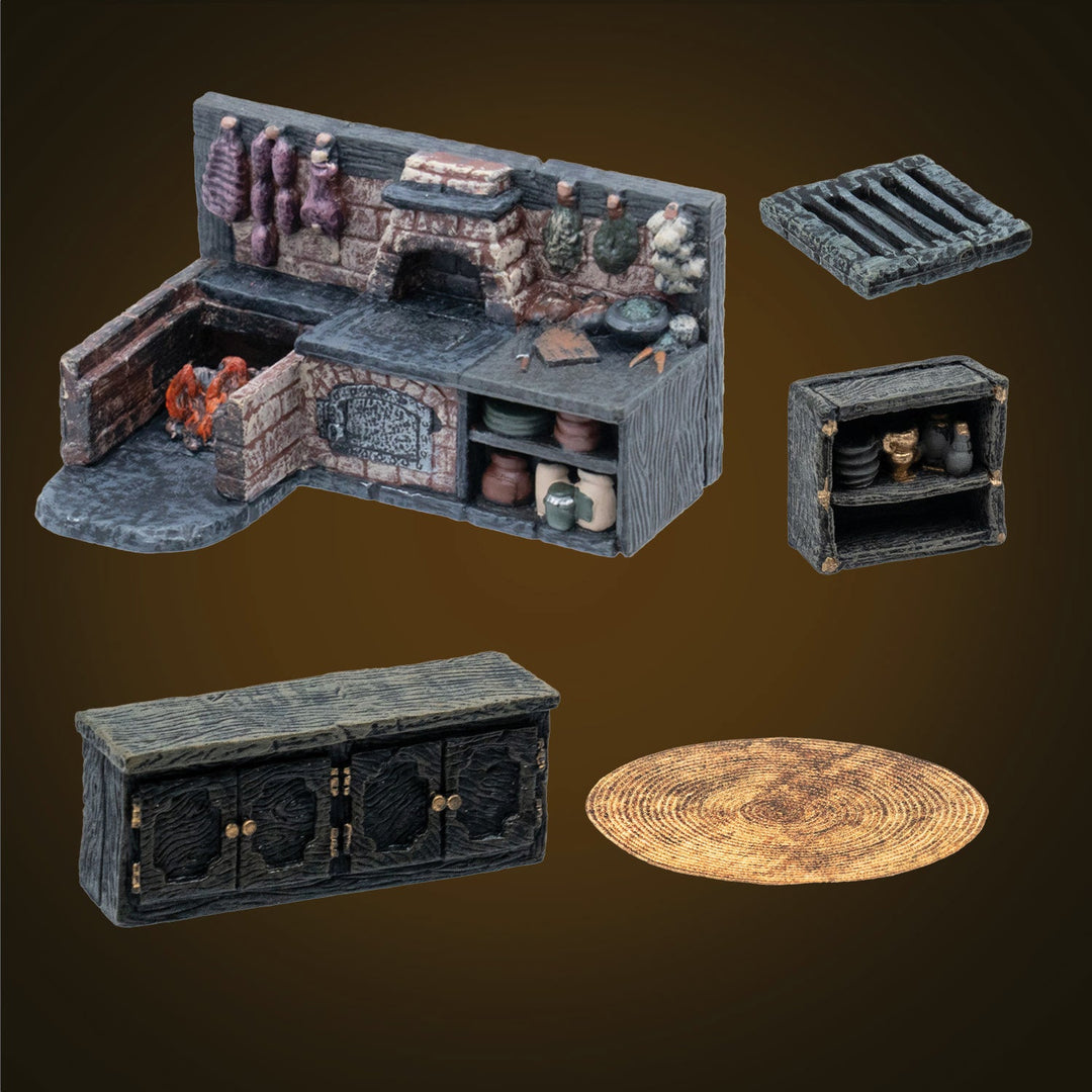 Lowtown Kitchen Dressing (Unpainted)