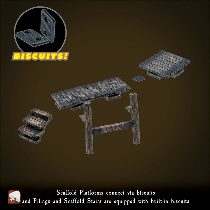 Scaffolding - Balcony Builder (Painted)