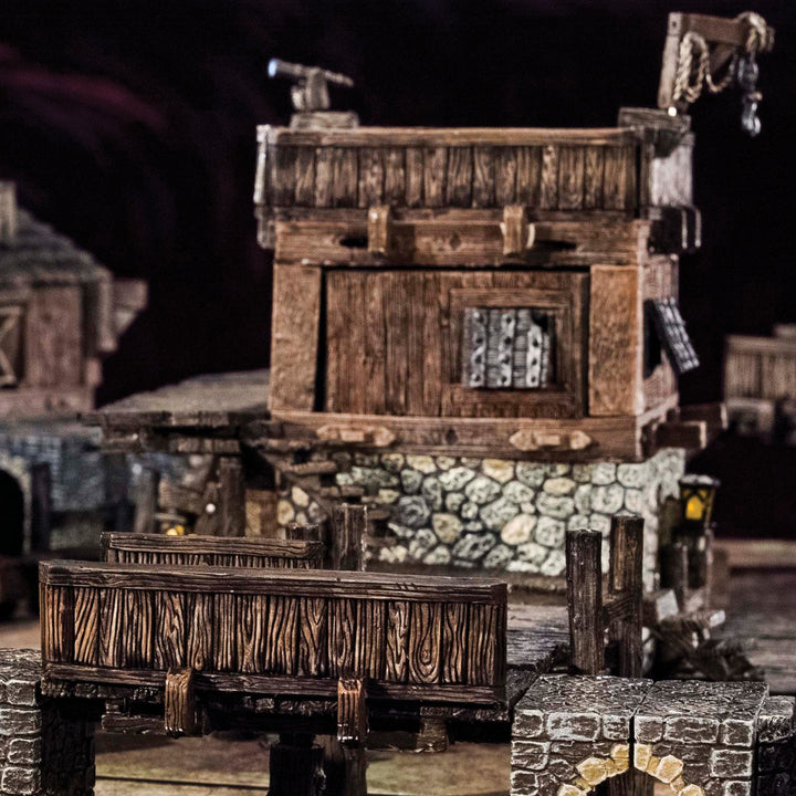 Scaffolding - Balcony Builder (Painted)