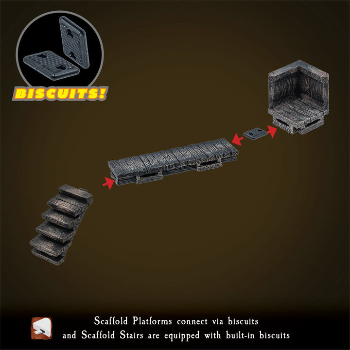 Scaffolding - Widow's Walk Builder (Painted)