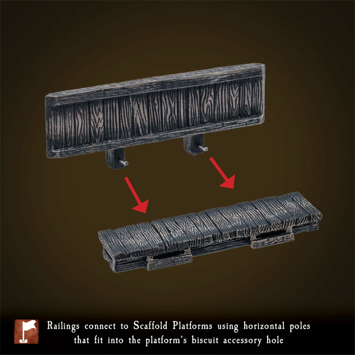 Scaffolding - Widow's Walk Builder (Painted)