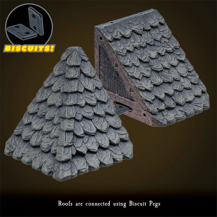Modular Roof Core - Standard Roof - Dark (Painted)