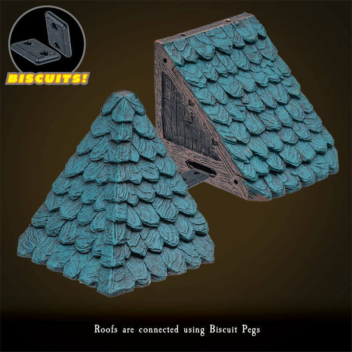 Modular Roof Core - Standard Roof - Green (Unpainted)