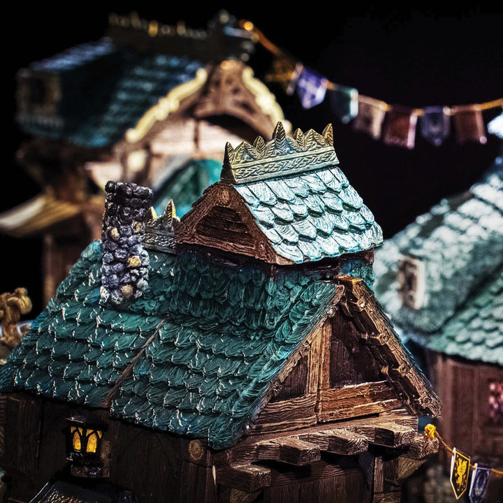 Modular Roof Core - Standard Roof - Green (Painted)