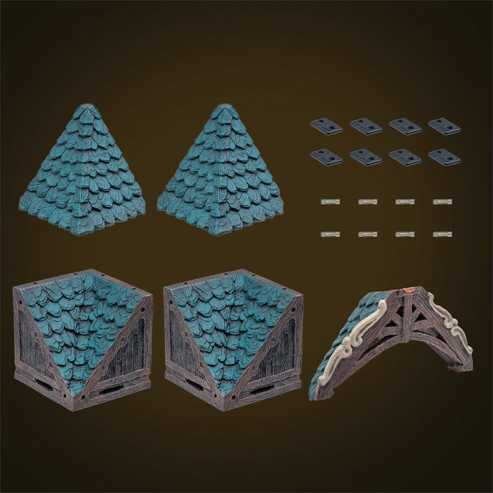 Modular Roof - Grand Promenade Roof - Green (Painted)