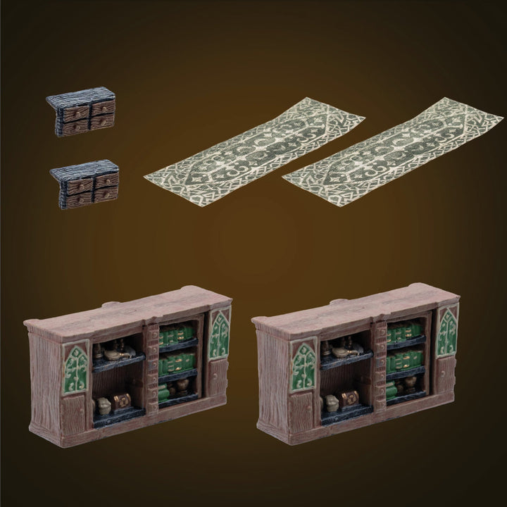 Grand Library Dressing (Painted)