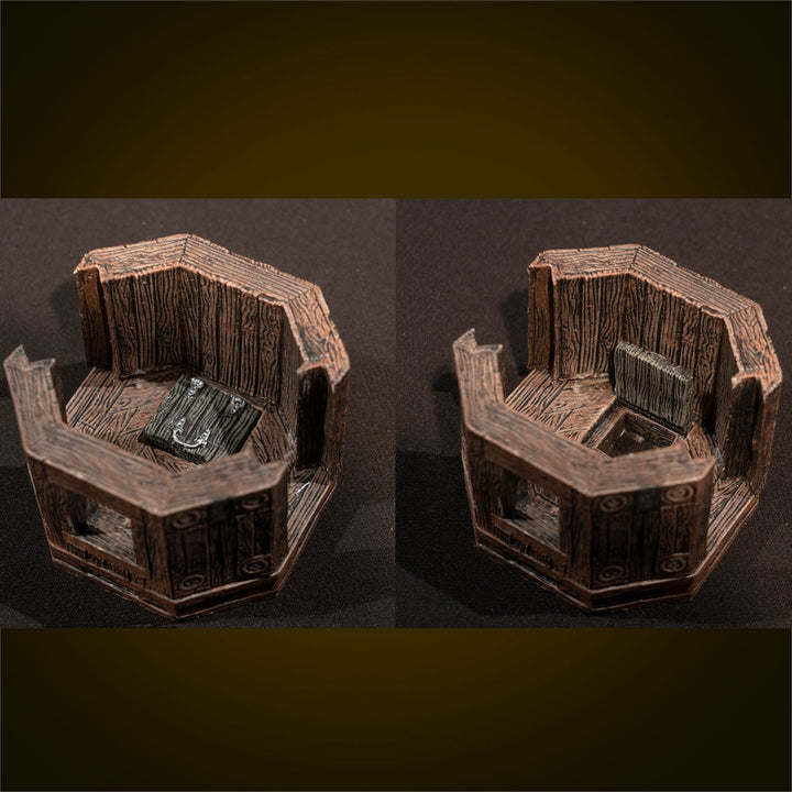 Rustic Wood - Dangle Room Pack (Painted)