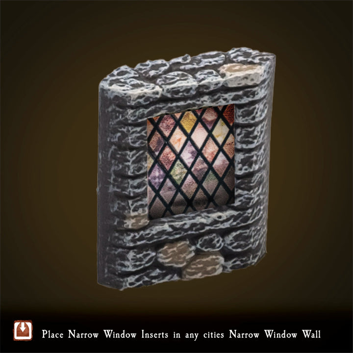 Fieldstone - Narrow Walls & Posts (Unpainted)