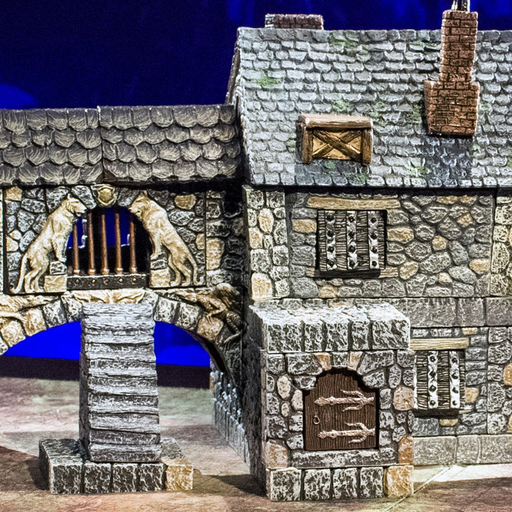 Fieldstone - Narrow Walls & Posts (Unpainted)