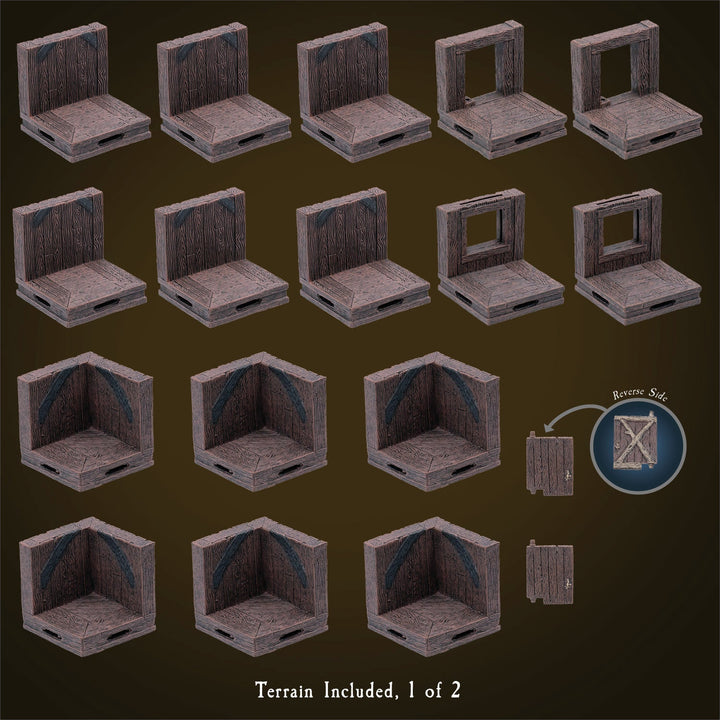 City Builder Basics - Wood Starter (Unpainted)