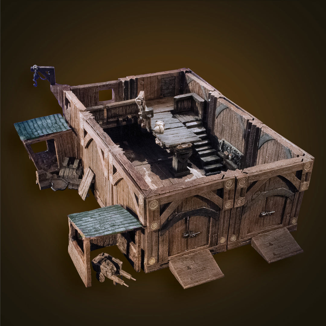 Landmark - Wharf Warehouse Bundle (Painted)