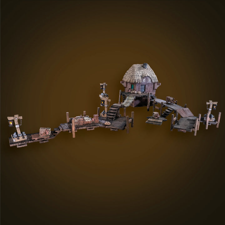 Landmark - Harbormaster's Hut Bundle (Unpainted)