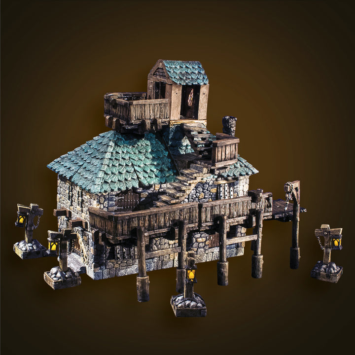 Landmark - City Barracks Bundle (Unpainted)