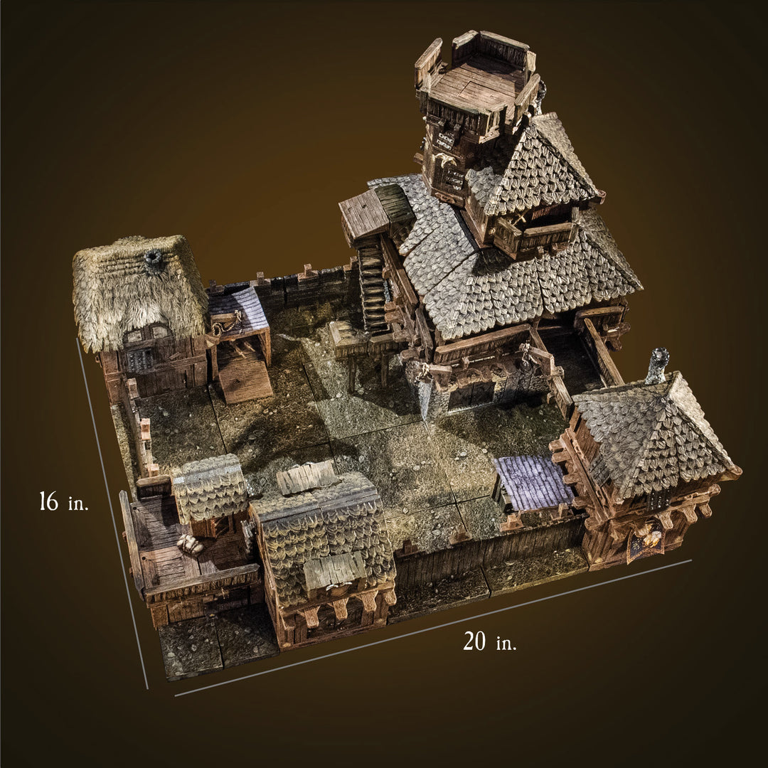 District - Frontier Outpost Bundle (Painted)