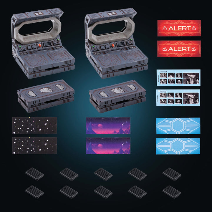 Alpha Window Walls Set (Painted)