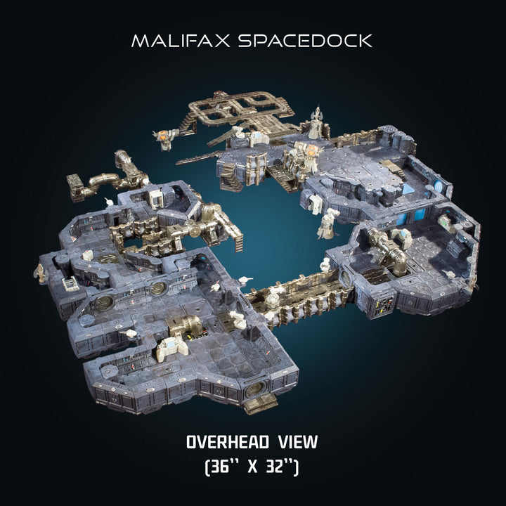 Malifax Spacedock Bundle (Painted)