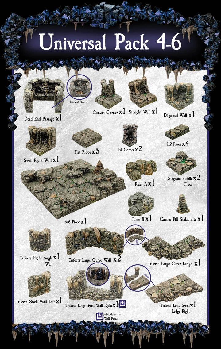 Universal Pieces 4-6 (Unpainted)