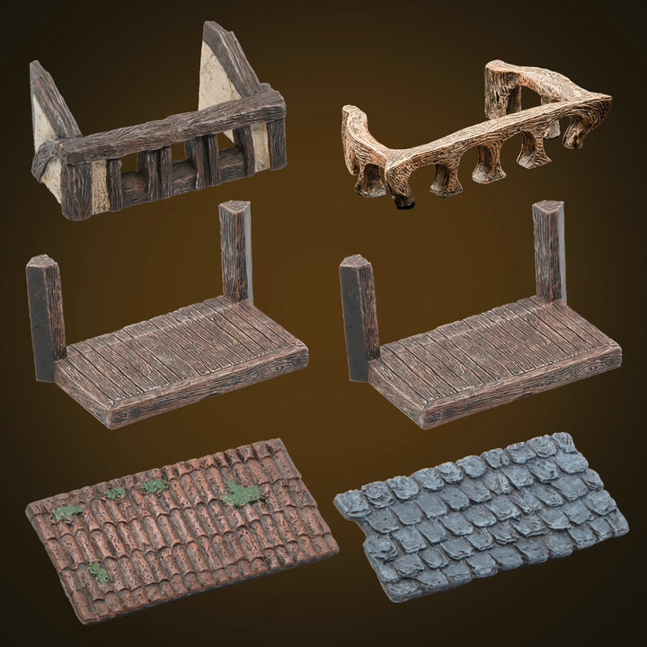 Modular Balconies Add-On Pack (Unpainted)