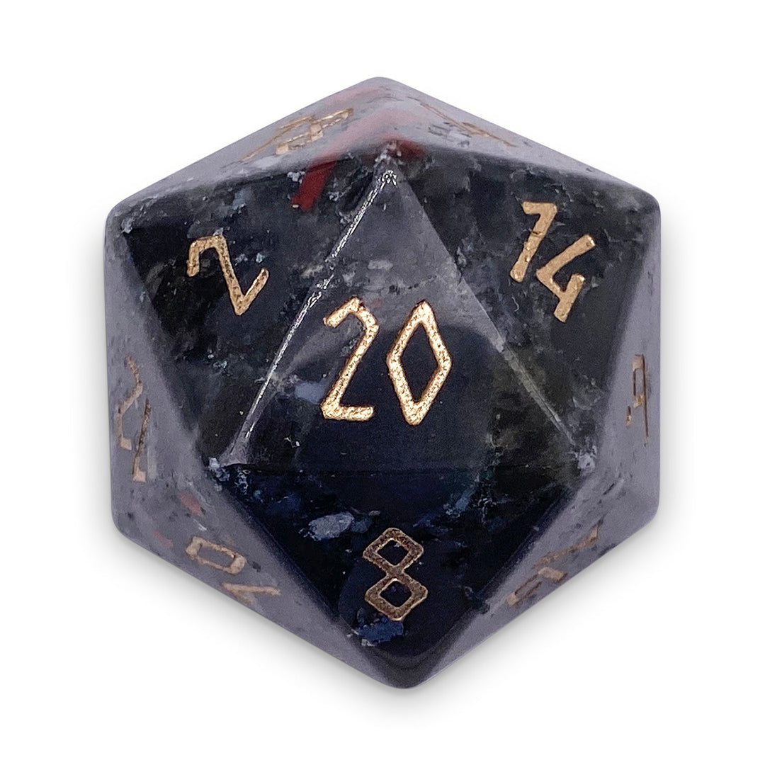 Bloodstone - 7 Piece RPG Dice Set