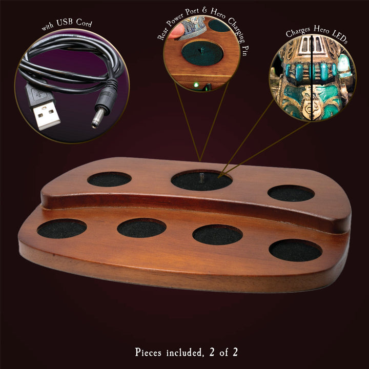 Artificer Seven-die Reliquary Array - Plain Base