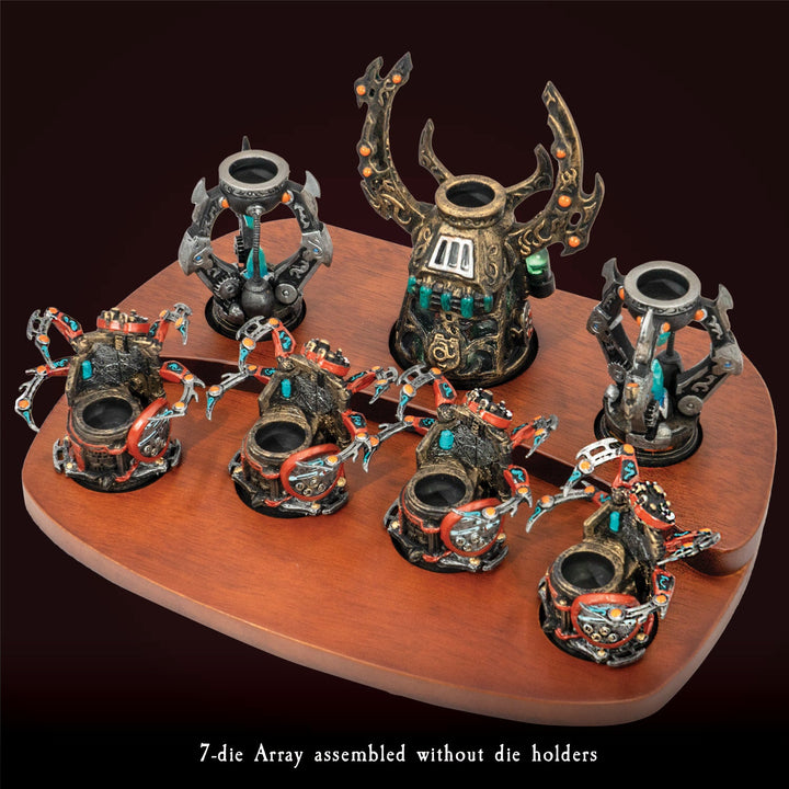 Artificer Seven-die Reliquary Array - Plain Base