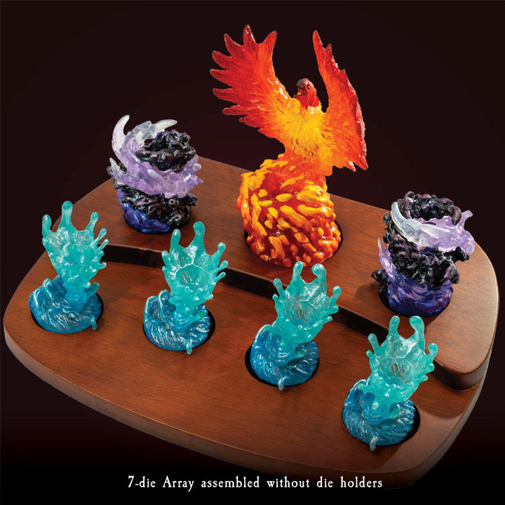 Elemental Seven-die Reliquary Array - Plain Base