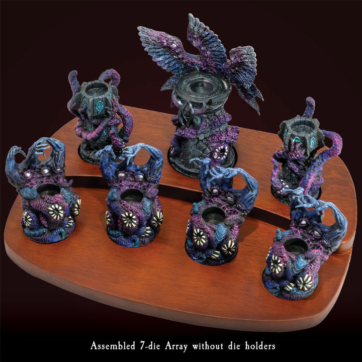 Eldritch Seven-die Reliquary Array - Plain Base