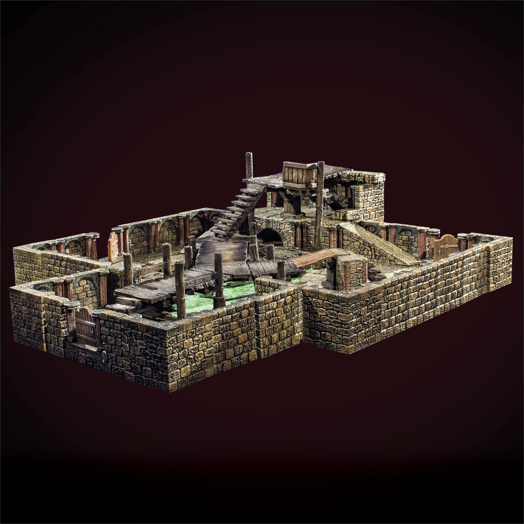 The Chamber of Corroding Piers Bundle (Painted)