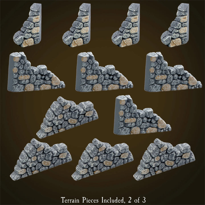 City Fieldstone Ruins (Unpainted)