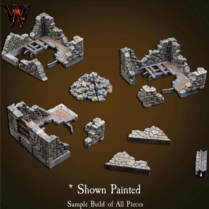 Ruined City Skirmish Bundle (Unpainted)