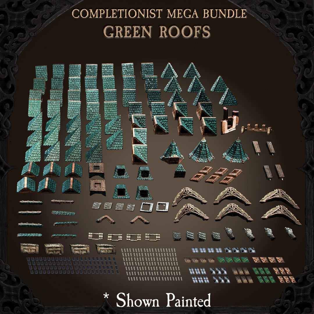Completionist Mega Bundle - Green Roofs (Unpainted)