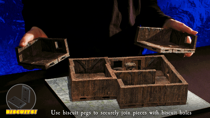 City Builder Basics - Wood Starter (Painted)