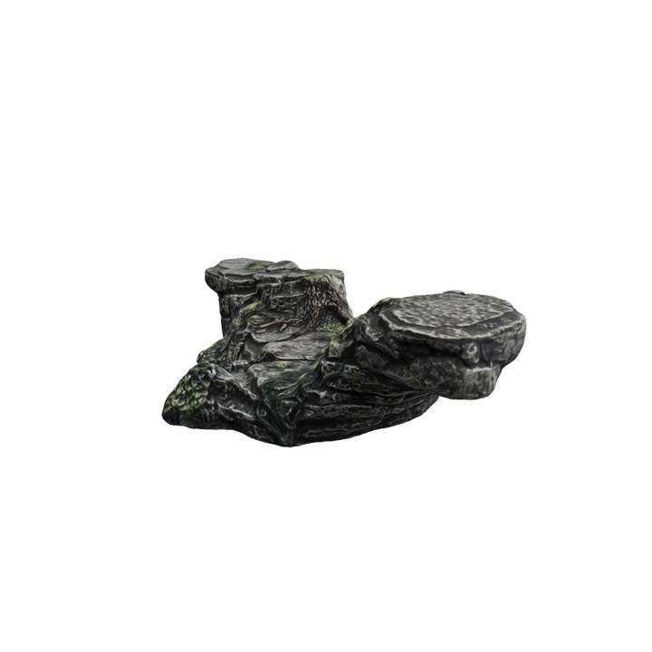 Crescent Rock 3D Model