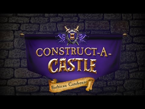 Barbican Gatehouse (Painted) Manual Winch Drawbridge (no motor)