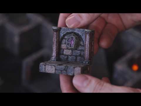 Encounter 02: Arcane Alcove (Unpainted) (NO anchor magnets)