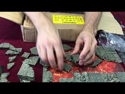 Encounter 13B: Lava Bridge, Part 2 (Infernal River) (Painted)