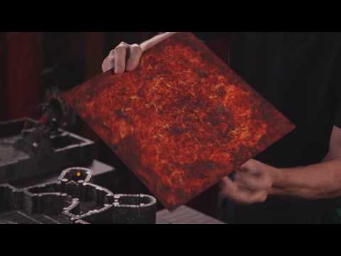 Encounter 13A: Lava Bridge, Part 1 (Entrance Chamber) (Painted)