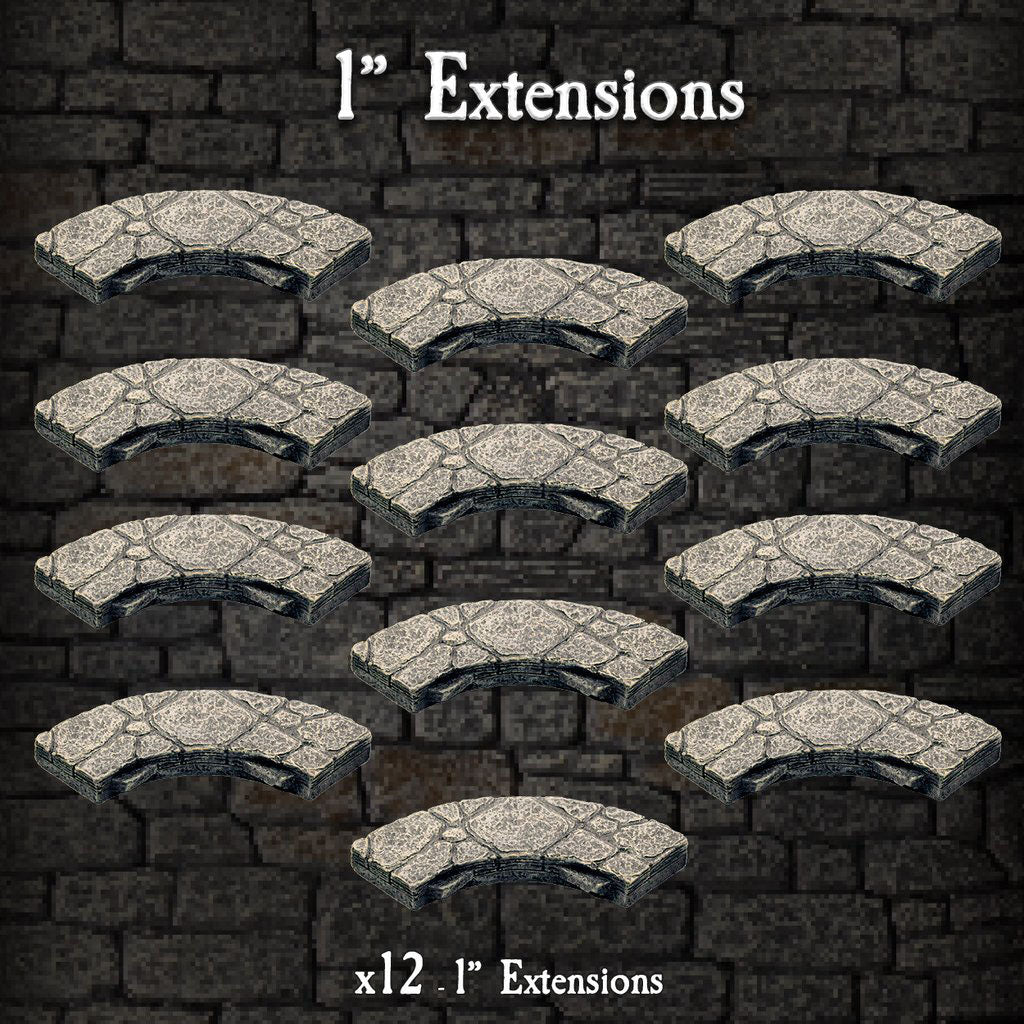 1" Extensions (Painted)