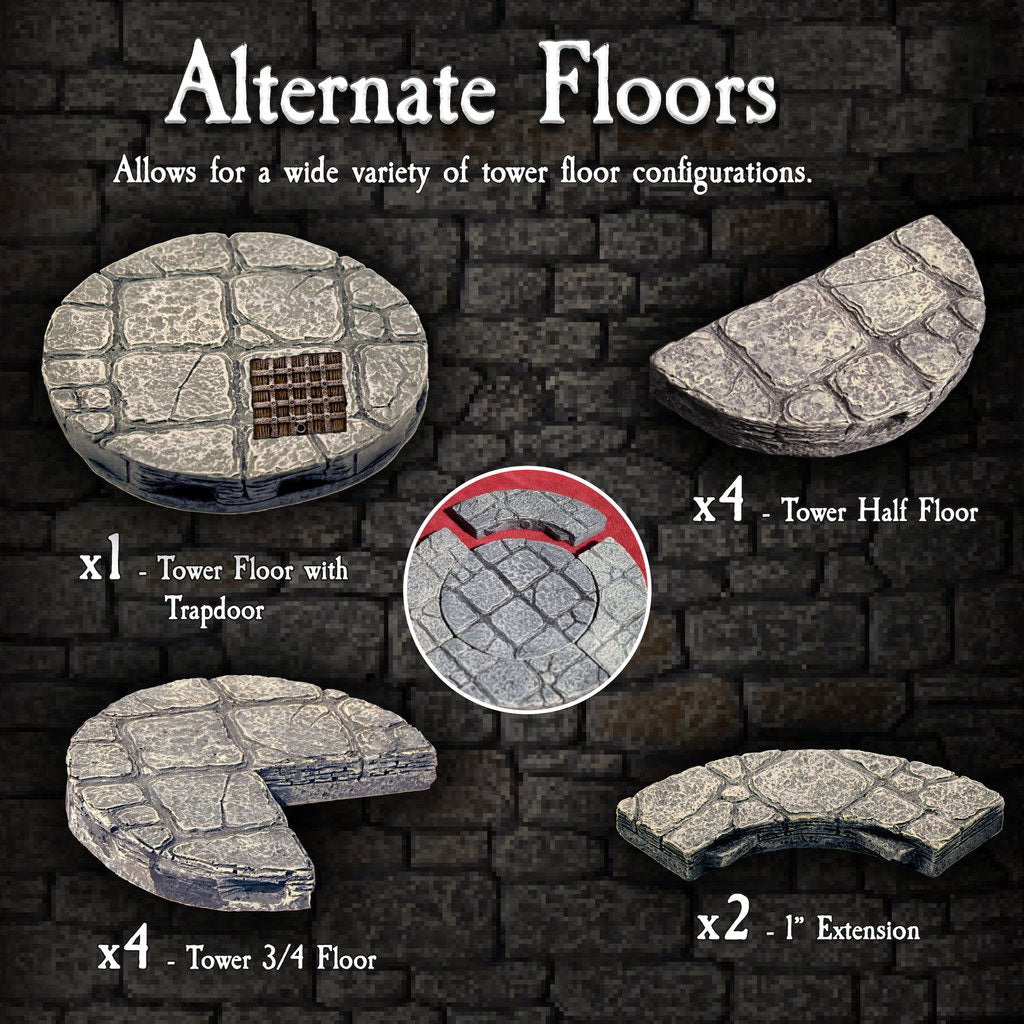 Alternate Floors (Painted)