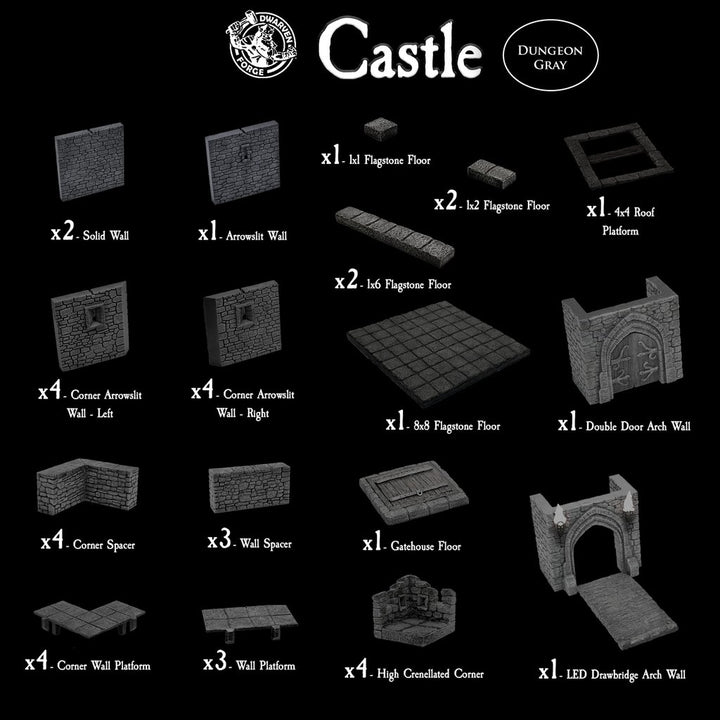 Castle Set (Unpainted)