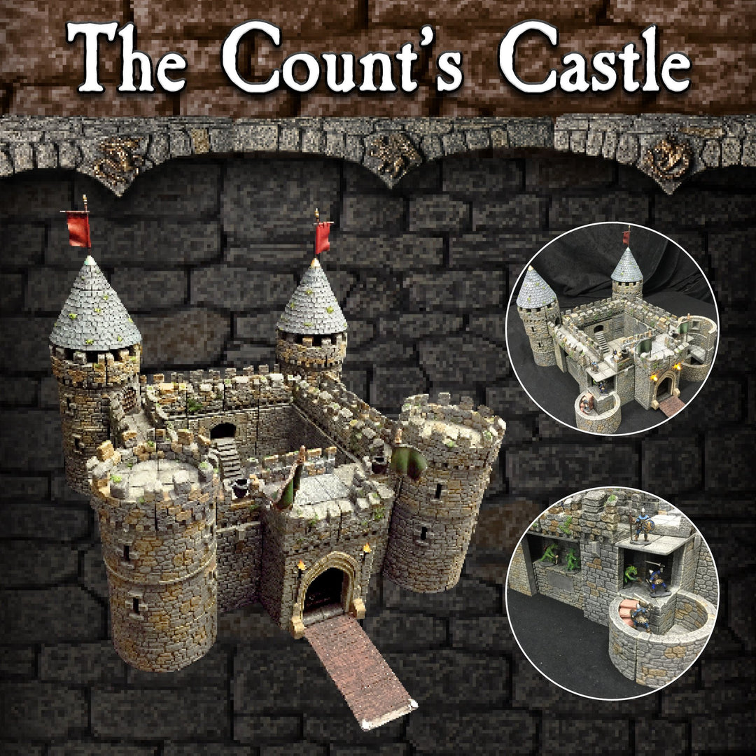 Count's Castle Set (Unpainted)