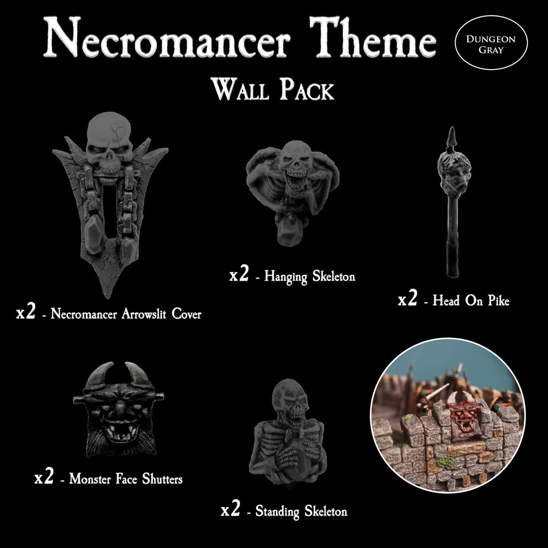 Necromancer Wall Pack (Unpainted)