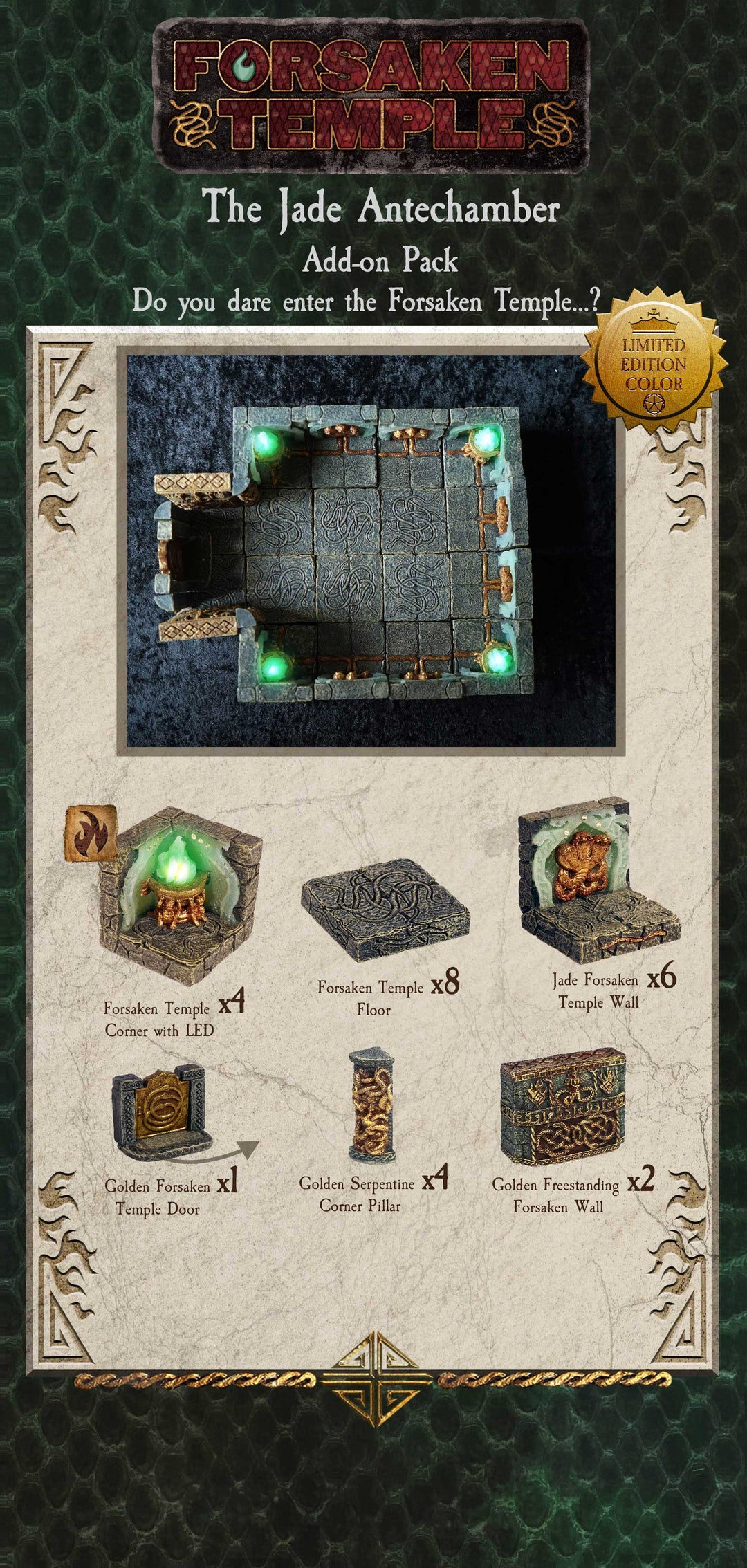 Antechamber - Jade Limited Edition - Painted