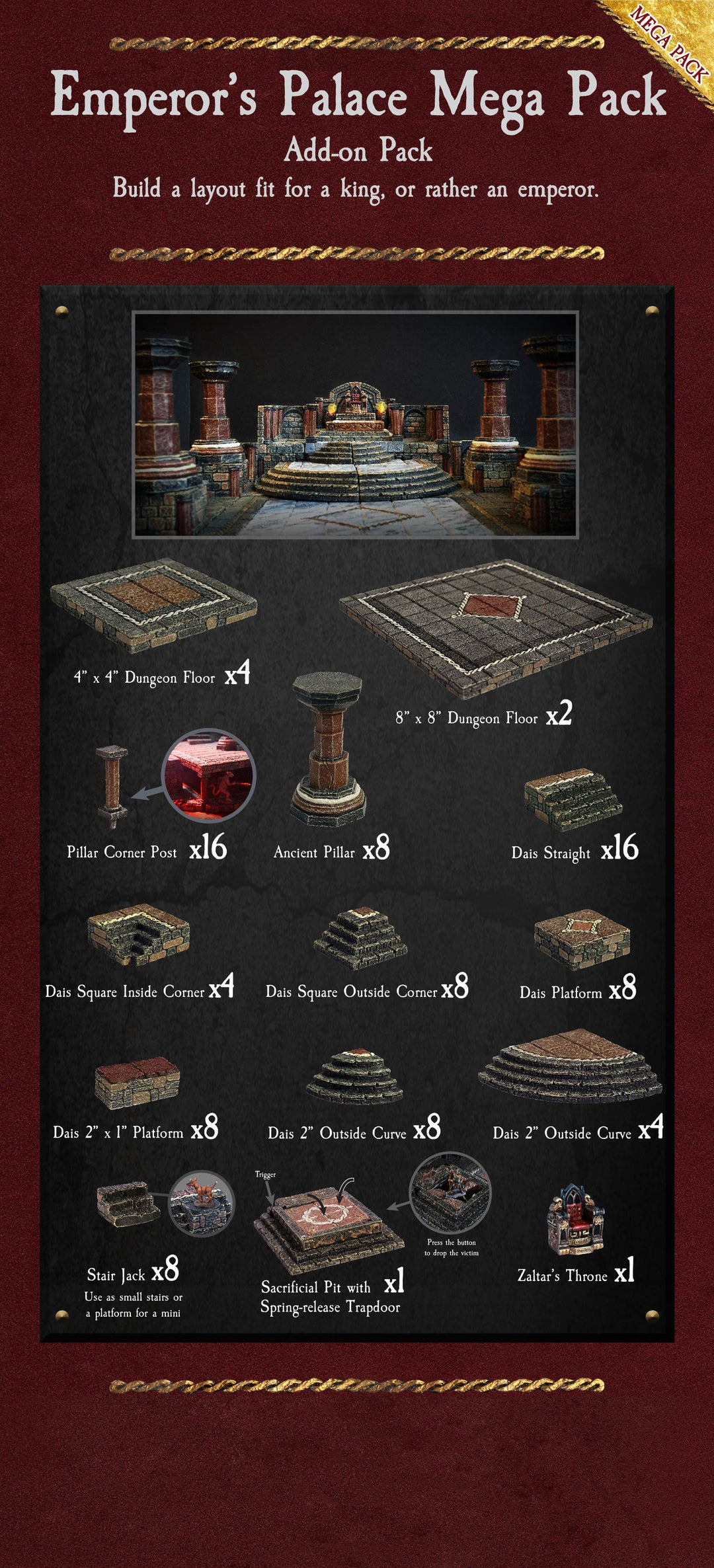 Emperor's Palace Mega Pack - Painted